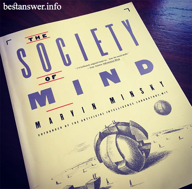 جلد کتاب Society of Mind ماروین میسنکی